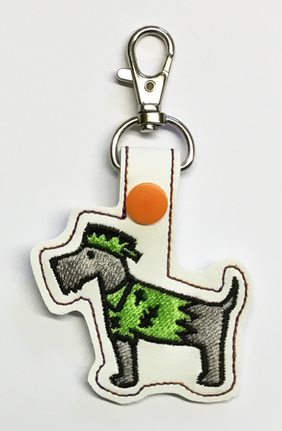 Frankie Dog Snap Tab Digital File