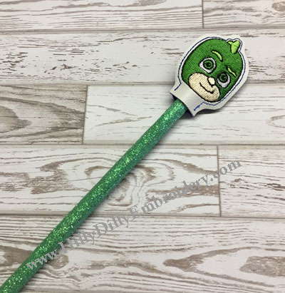 Green Guy Pencil Topper Digital File