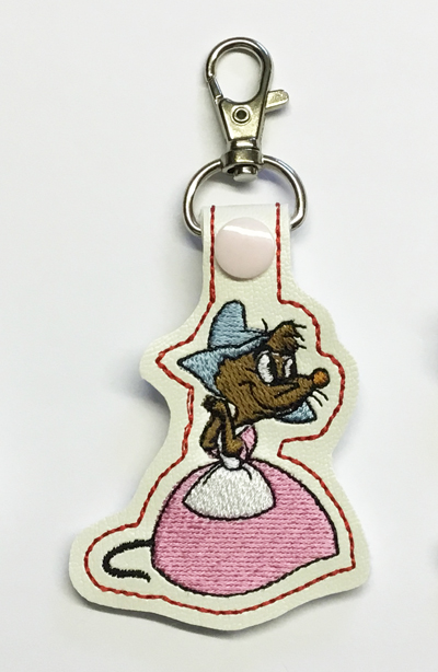 Girl Mouse Snap Tab Digital File