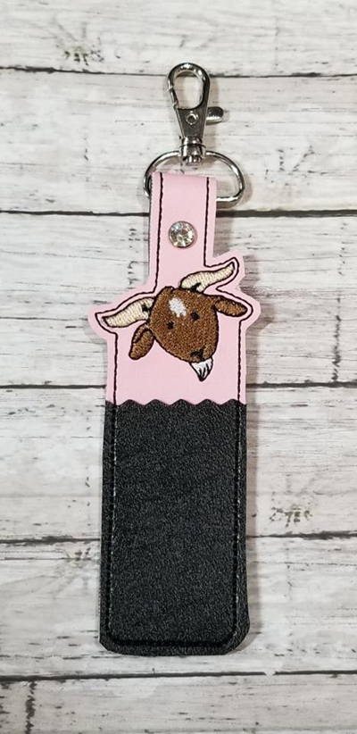 Goat Head Lip Balm Holder Digital File