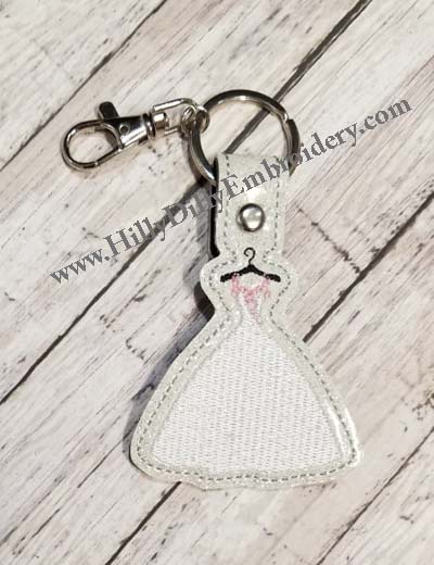 Gown on Hanger Snap Tab Digital File