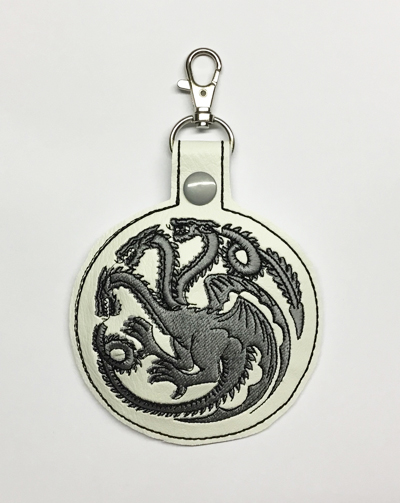 3 Headed Dragon Snap Tab Digital File