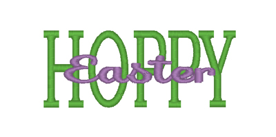 Easter  Wording Digital Design File