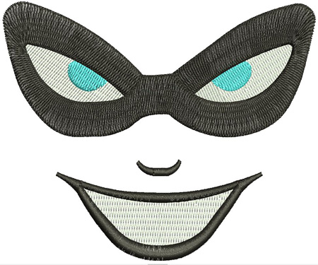 Harley Quinn Face - 2 eye files Digital Design Files