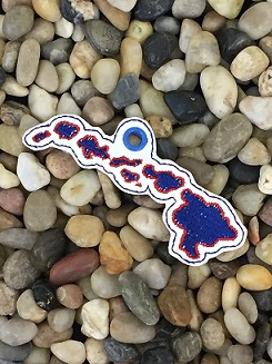 Hawaii State Eyelet Digital File