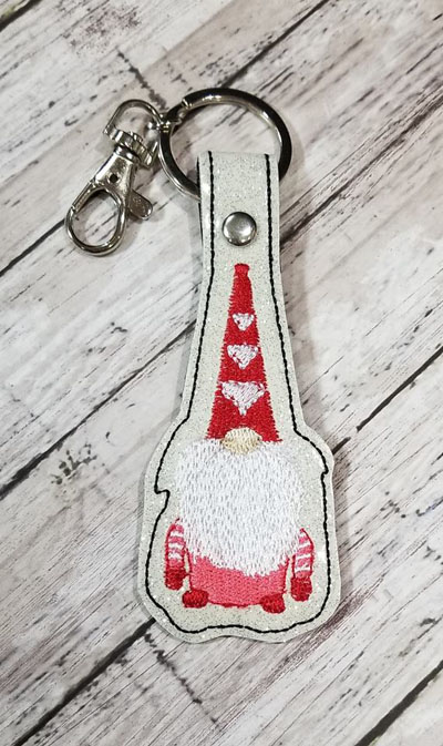 Heart Gnome Snap Tab Digital File