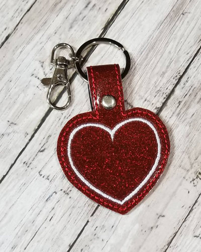 Heart Snap Tab Digital File