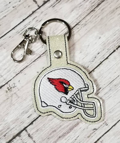 Cardinal Helmet Snap Tab Digital File