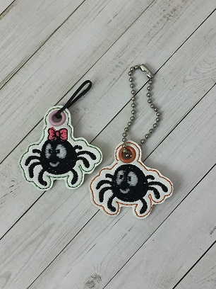 Cute Spiders Charm Digital File