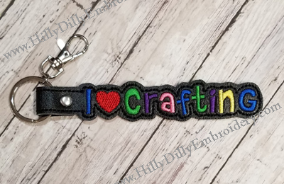 I Love Crafting Snap Tab Digital File