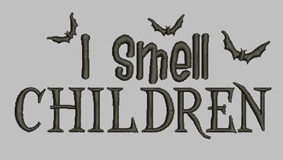 I Smell Children Eyelet Digital File