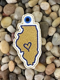 Illinois State Eyelet Digital File