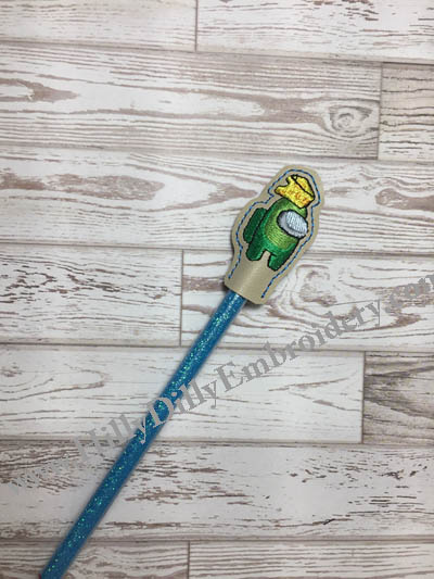 Imposter Cheese Head Pencil Topper Digital Design File
