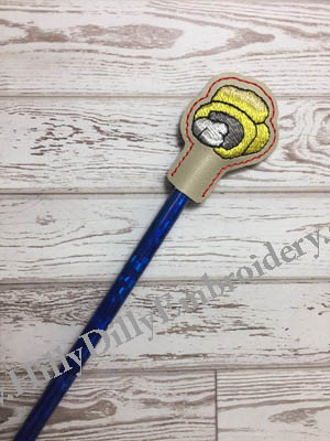 Imposter Dead Body Pencil Topper Digital Design File