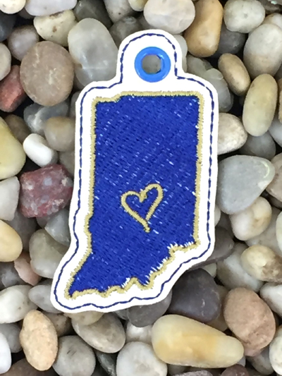 Indiana State EYelet Digital File