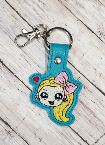 JJ Girl Head Snap Tab Digital File