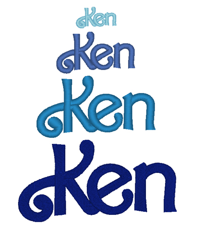 Ken Word Set Digital Design File