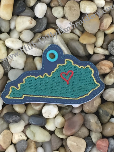 Kentucky State Eyelet Digital File