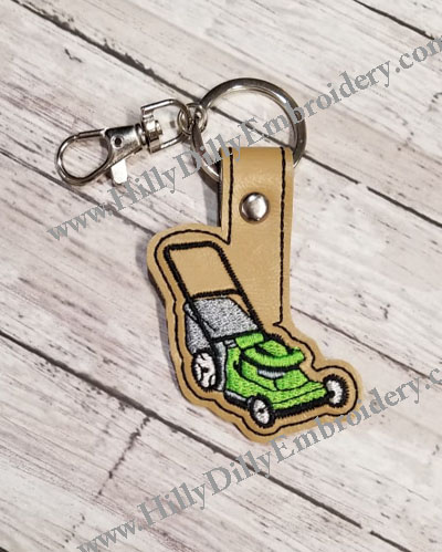 Lawn Mower Snap Tab Digital File