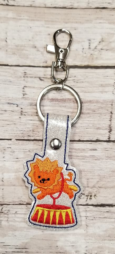 Circus Lion Snap Tab Digital File