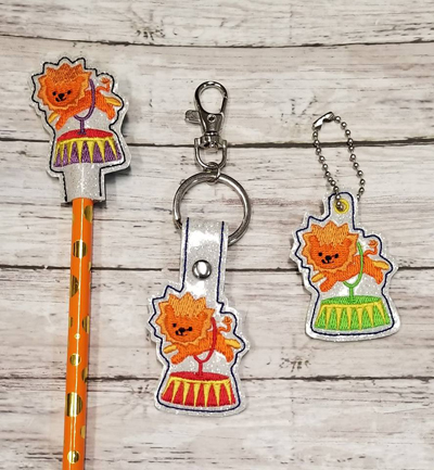 Circus Lion Design Set Digital File