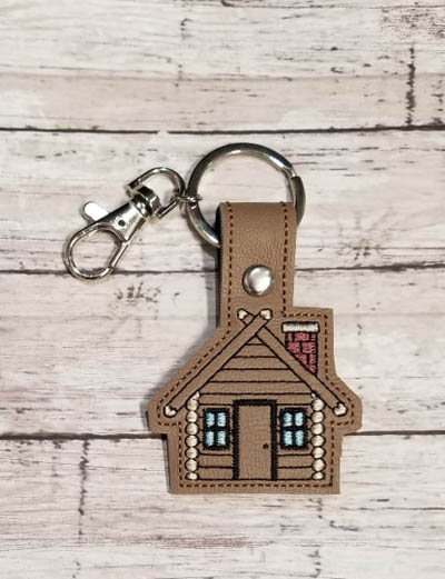 Log Cabin Snap Tab Digital File