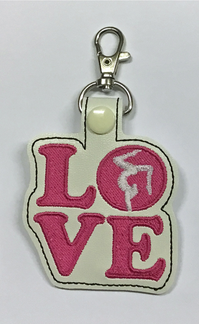 Love Gymnastics Snap Tab Digital File