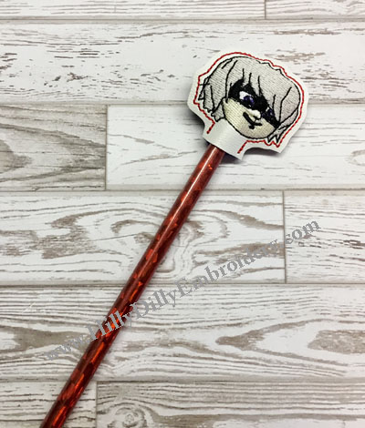 Gray Guy Pencil Topper Digital File