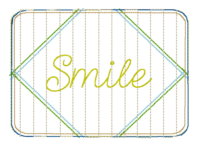 Mug Rug V Digital Design File
