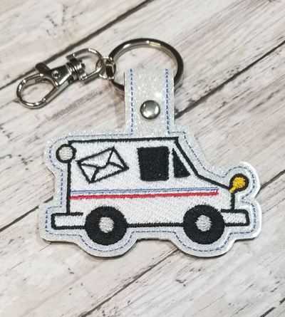 Mail Truck Snap Tab Digital File