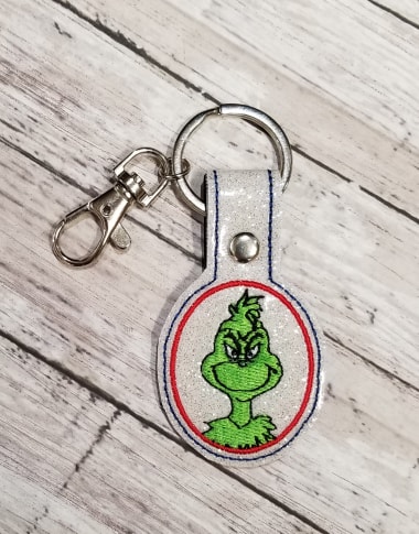 Mean Guy Oval Snap Tab Digital File