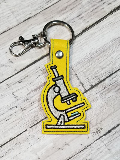 Microscope Snap Tab Digital Design