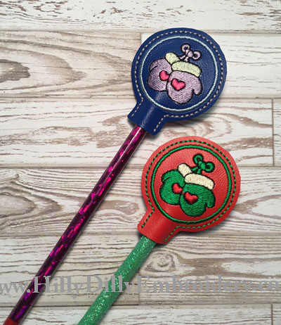 Mitten2 Pencil Topper Digital File