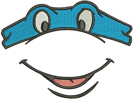 Ninja Leo Face Digital Design File