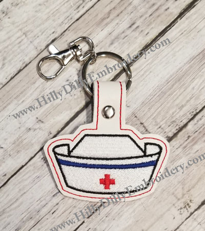 Nurse Hat Snap Tab Digital File