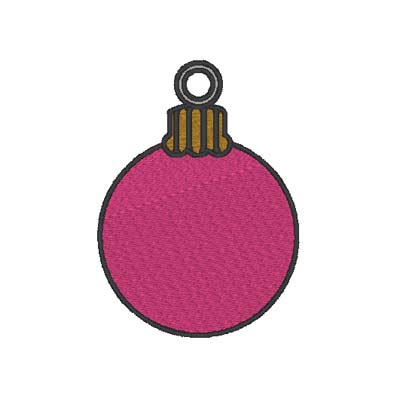 Ornament Ball Medium Eyelet Digital File