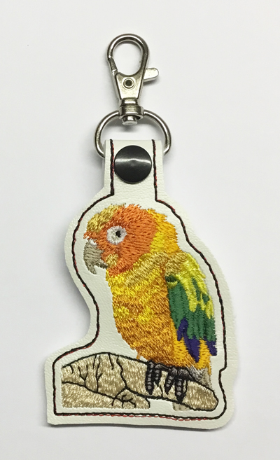 Bird on Finger Snap Tab Digital File