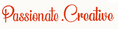 Passionate Creative Wording Digital Design File