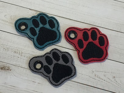 Paw Print1 Charm Digital Design