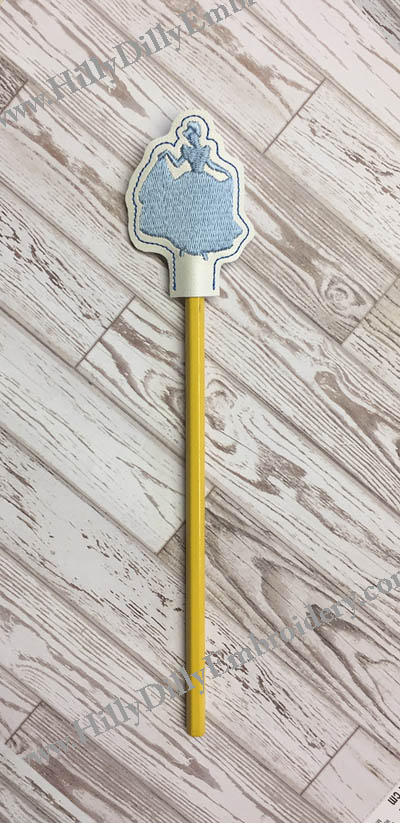 Pencil Cindy Silo Topper Digital FIle