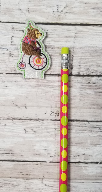 Pencil Circus Bear Topper
