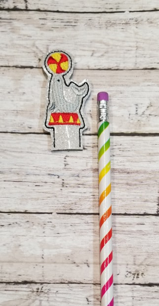Pencil Circus Seal Topper Digital File