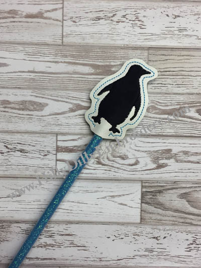 Penguin Silo Chunky Pencil Topper Digital Design File