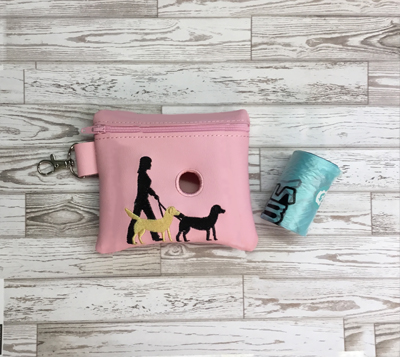 Poo Bag Dog Walker Lab 5x7 Digital Design File