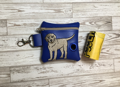 Poo Bag Labrador2 4x4 Digital Design File