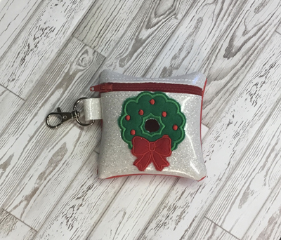 Poo Bag Wreath 4x4 Digital Design File