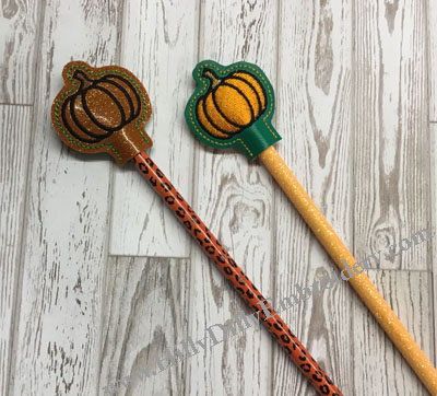Pumpkin Pencil Topper Digital File