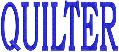 Quilter Wording Digital Design File