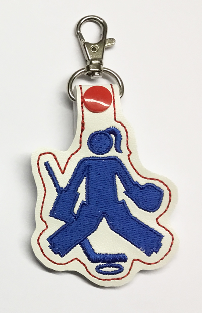 Ringette Goalie Fob