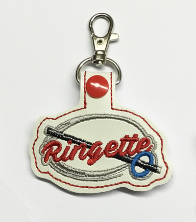Ringette Oval Snap Tab Digital File